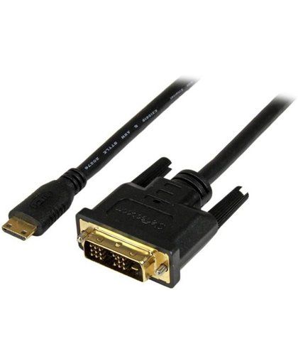 StarTech.com 1 m mini HDMI-naar-DVI-D-kabel M/M