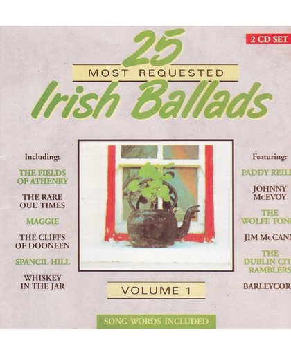 25 Most Requested Irish Ballads