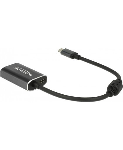 DeLOCK USB-C naar VGA en USB-C adapter met DP Alt Mode - 0,20 meter
