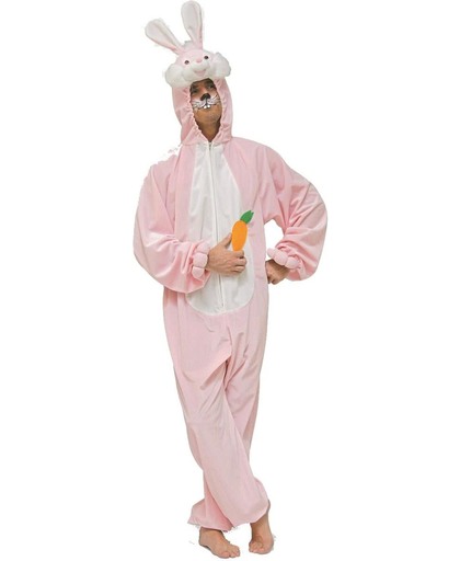 Bunny rose konijntje pak kostuum Maat 58