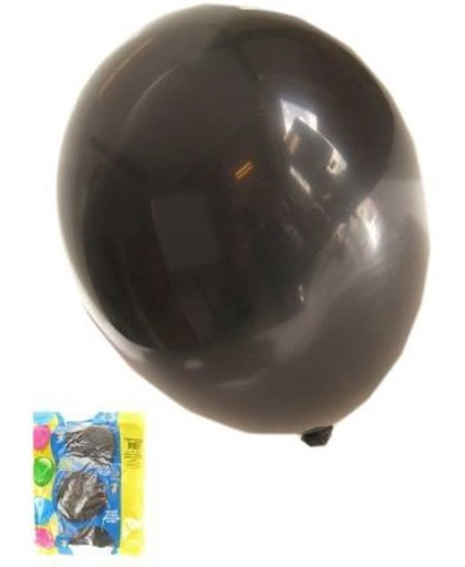 Kwaliteitsballon pastel zwart