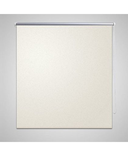 vidaXL - Rolgordijn (wonen) Rolgordijn verduisterend 60 x 120 cm - gebroken wit