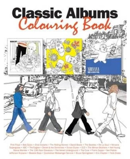 Classic Albums Colouring Book