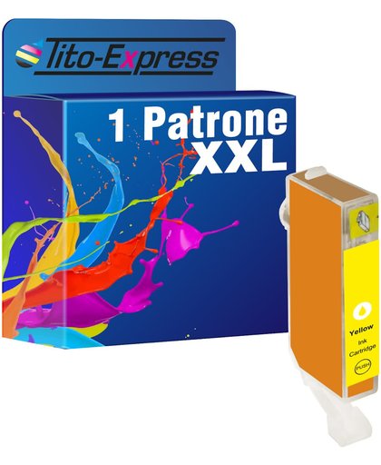 Tito-Express PlatinumSerie PlatinumSerie® 1 cartridge XL inktpatroon cli-526Y Canon PIXMA IP-4850 Canon PIXMA IX 6550, Canon PIXMA MG 5250, Canon PIXMA MG 6150, Canon PIXMA MG 8150, Canon PIXMA MG 6250, Canon PIXMA MG 8240, Canon PIXMA MG 8250, Cano