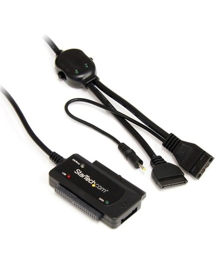 StarTech.com USB 2.0 naar SATA/IDE comboadapter voor 2,5/3,5 inch SSD/HDD kabeladapter/verloopstukje
