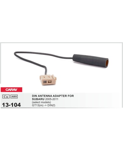 antenne kabel / verloopkabel geschikt voor SUBARU 2005-2011 (select models) GT13(male) -<gt/> DIN(female) CARAV 13-104