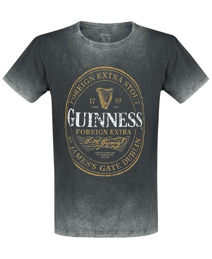Guinness Logo T-shirt donkergrijs