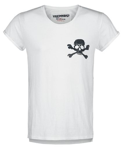 Trueprodigy Skull and Bones T-shirt wit