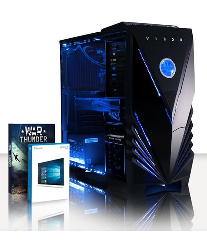 Submission 29X Game PC - 4.2GHz AMD CPU 8-Core, GTX 1060, Gaming Desktop PC Water & Freon Koeler met Windows 10, Levenslang Garantie (FX Acht-Core Processor, Nvidia Geforce GTX1060 Videokaart, 16 GB RAM, 2 TB HDD)