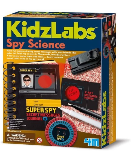 4M Kidzlabs Spy Science - Geheime Boodschap