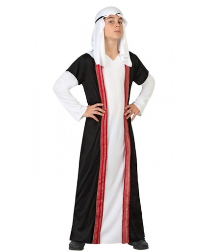 Arabische sjeik kostuum voor kinderen 128 (7-9 jaar)