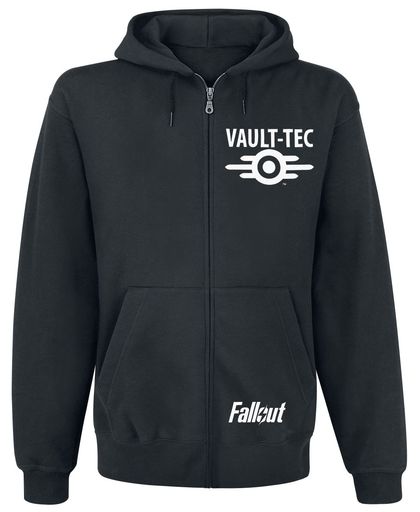 Fallout Vault Tec Vest met capuchon zwart