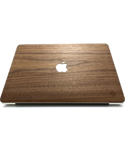 Appelhout - Houten MacBook cover Walnut voor Apple MacBook Pro 13'' Retina - Walnoot hout