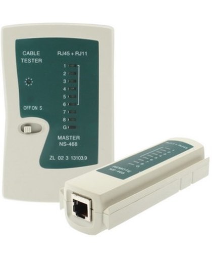UTP Internet / ethernet / netwerk Kabel Tester RJ11 RJ12 RJ45