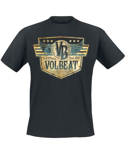 Volbeat Retro Sign T-shirt zwart