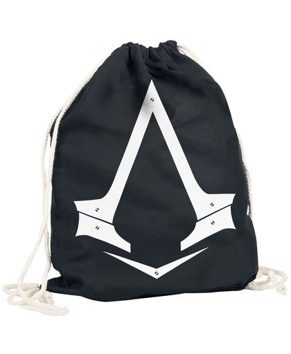 Assassin&apos;s Creed Logo Gymtas zwart