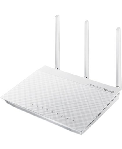 ASUS RT-N66W Dual-band (2.4 GHz / 5 GHz) Gigabit Ethernet 3G 4G Wit draadloze router