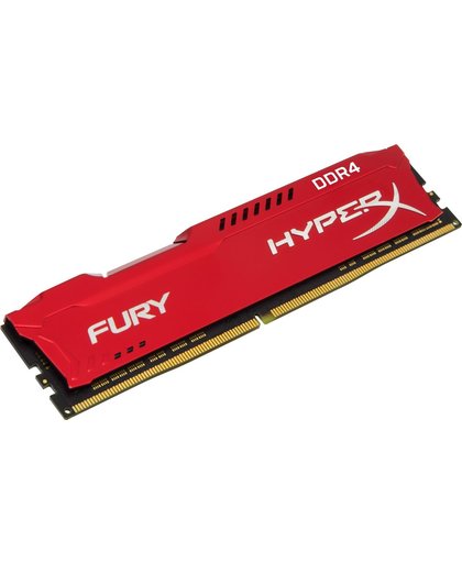 HyperX FURY Memory Red 8GB DDR4 2133MHz 8GB DDR4 2133MHz geheugenmodule