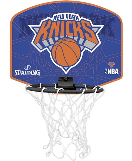 Spalding Basketbal Miniboard NY Knicks Blauw/Oranje