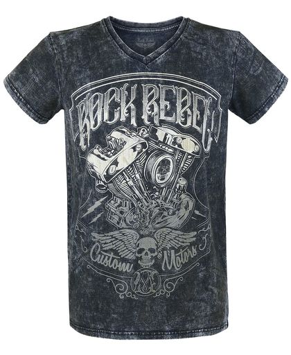 Rock Rebel by EMP Heavy Soul T-shirt blauw