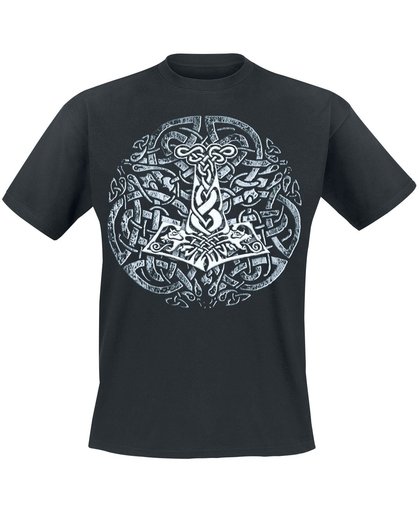 Celtic Thorhammer T-shirt zwart