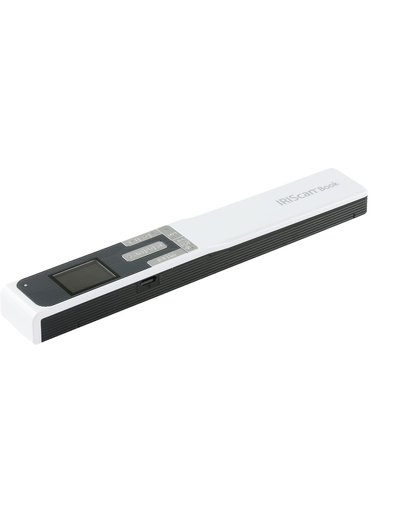 IRIScan Book 5 Wit Handscannerdraagbare scanner-30PPM-Batterij, scan naar SD Card JPG/PDF/MultiPDF, 300/600/1200Dpi, Gratis OCR