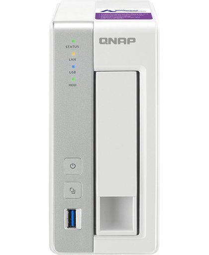 QNAP TS-131P data-opslag-server Ethernet LAN Toren Grijs, Wit NAS