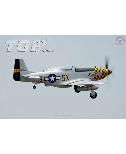 Model Aircraft Company RC Vliegtuig P-51 Mustang Blue PNP  800 mm serie