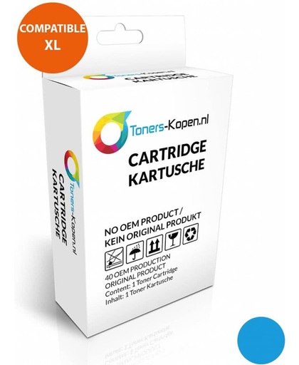 Toners-kopen.nl inkt cartridge 100% nieuw kompatibel voor Brother LC985 cyan DCPJ125 DCPJ315W DCPJ515W DCPJ525W MFCJ265W MFCJ410 MFCJ415W