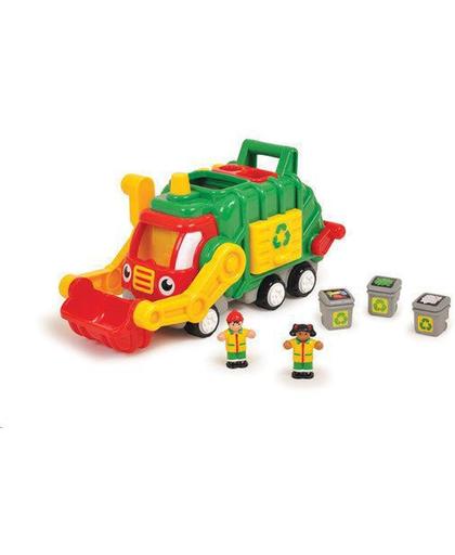 WOW Toys Flip 'n' Trip Fred - Vuilniswagen