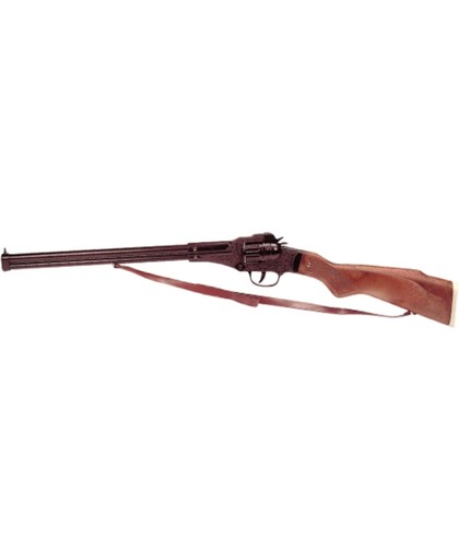 Dyal speelgoedpistool - 12 schots dubbelloops Cowboy geweer Winchester