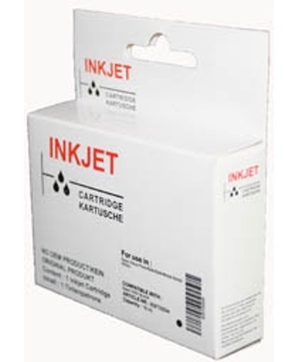 Toners-kopen.nl Epson C13TO55140 TO551 zwart Verpakking : wit Label  alternatief - compatible inkt cartridge voor Epson T0551 zwart wit Label