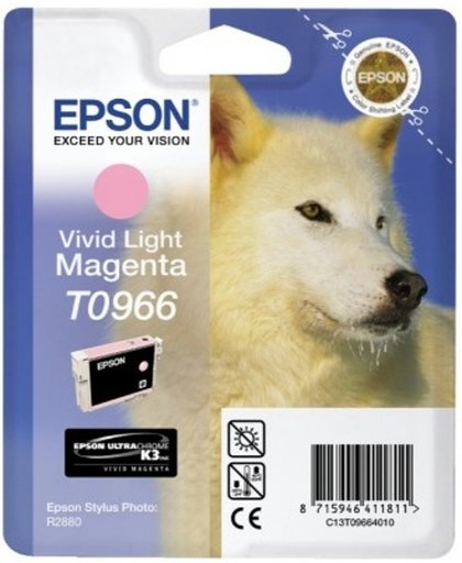 Epson inktpatroon Vivid Light Magenta T0966 inktcartridge