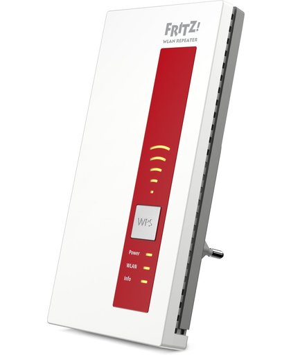 AVM FRITZ!WLAN Repeater 1160 866Mbit/s Rood, Wit