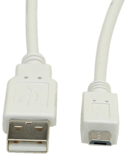 Value USB 2.0 Kabel, USB A Male - Micro USB B Male 1,8m