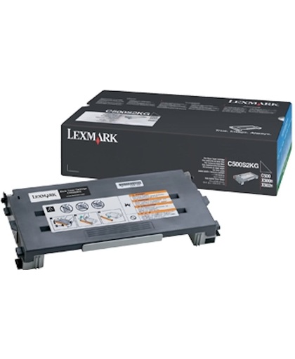 Lexmark X50x, C500n 2,5K zwarte tonercartridge