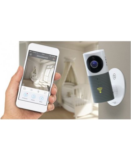 WiFi Beveiligingscamera en babyfoon Sinji Smart WiFi Camera Grijs