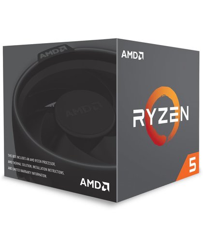 AMD Ryzen 5 1500X incl. Wraith Spire koeler