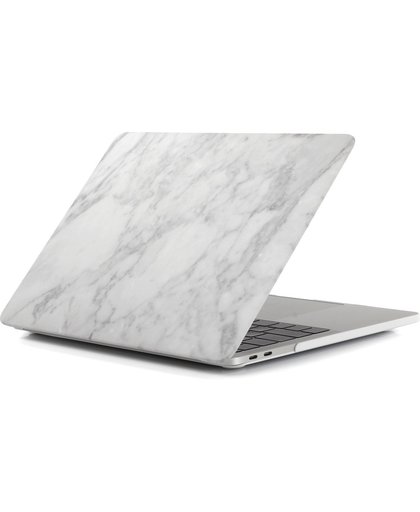 Mattee Marble Hard Case Cover MacBook Pro 15" Touch Bar - Natural Gray