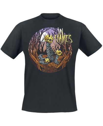 In Flames Here Until Forever T-shirt zwart