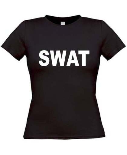 Swat T-shirt maat S Dames zwart