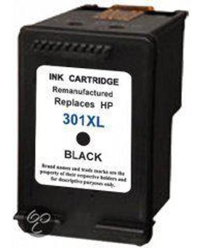 Merkloos - Inktcartridge / Alternatief voor de HP 301XL / Zwart / 20 ml