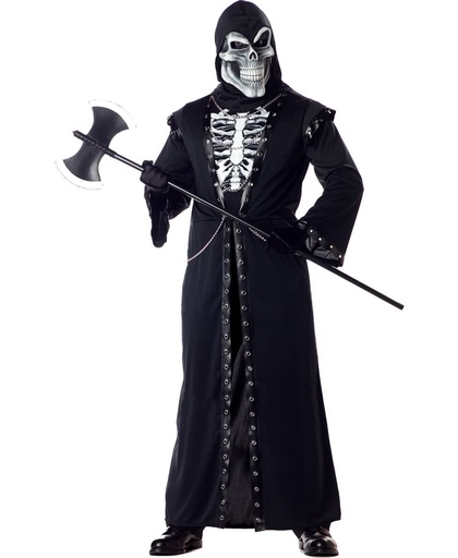 Enge skelet kostuum voor volwassenen Halloween  - Verkleedkleding - Medium