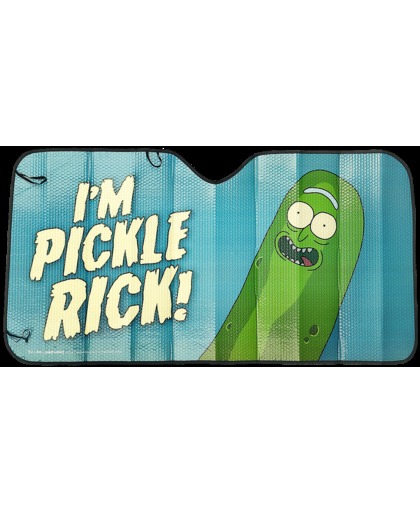 Rick And Morty Pickle Rick Autodecoratie meerkleurig