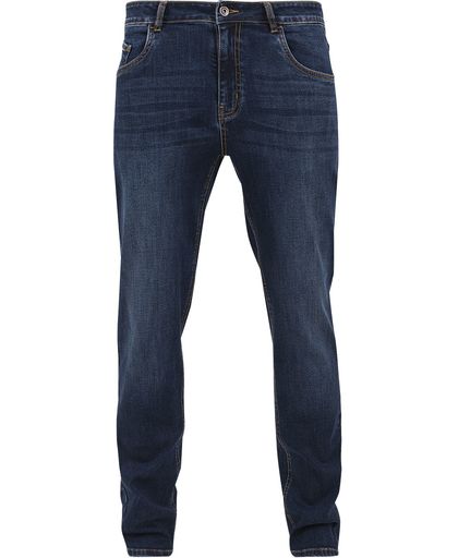Urban Classics Stretch Jeans Jeans donkerblauw