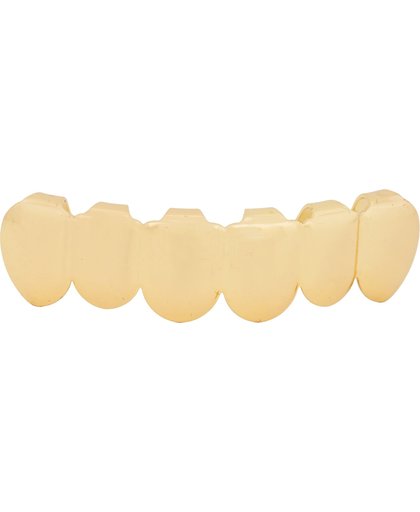 Grillz tanden - onderkant - Goud - zelf op maat te maken