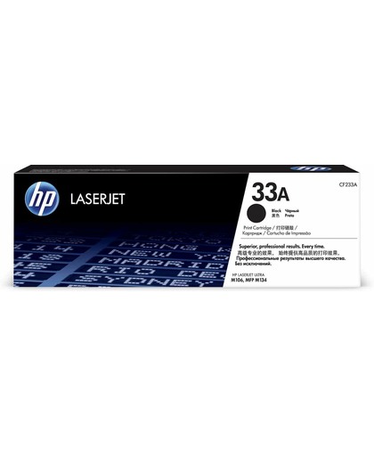 HP 33A Lasertoner 2300 pagina's Zwart