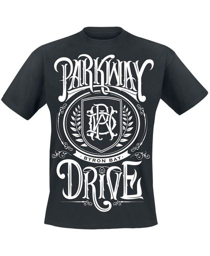 Parkway Drive Crest T-shirt zwart