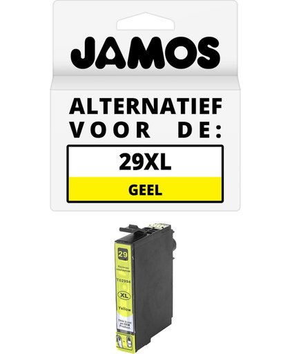 Jamos - Inktcartridge / Alternatief voor de Epson 29XL Geel (T2994)