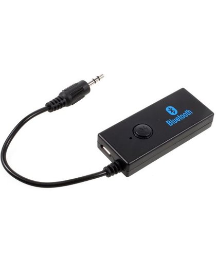 GadgetBay B8 Aux Bluetooth muziek ontvanger - Handsfree Carkit - Zwart